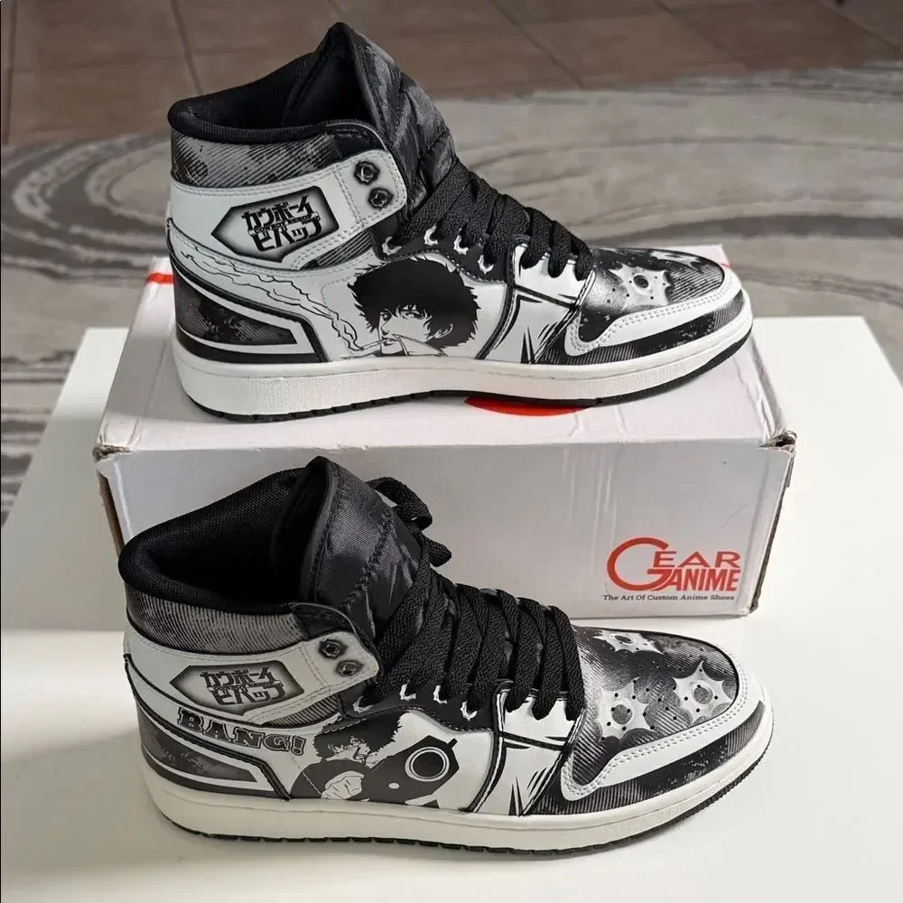 Gear Anime Unisex Cowboy Bebop Sneakers Spike Spiegel Anime Custom Shoes